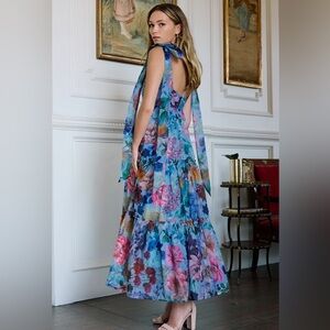 Alahna Tiered Floral Maxi Dress
